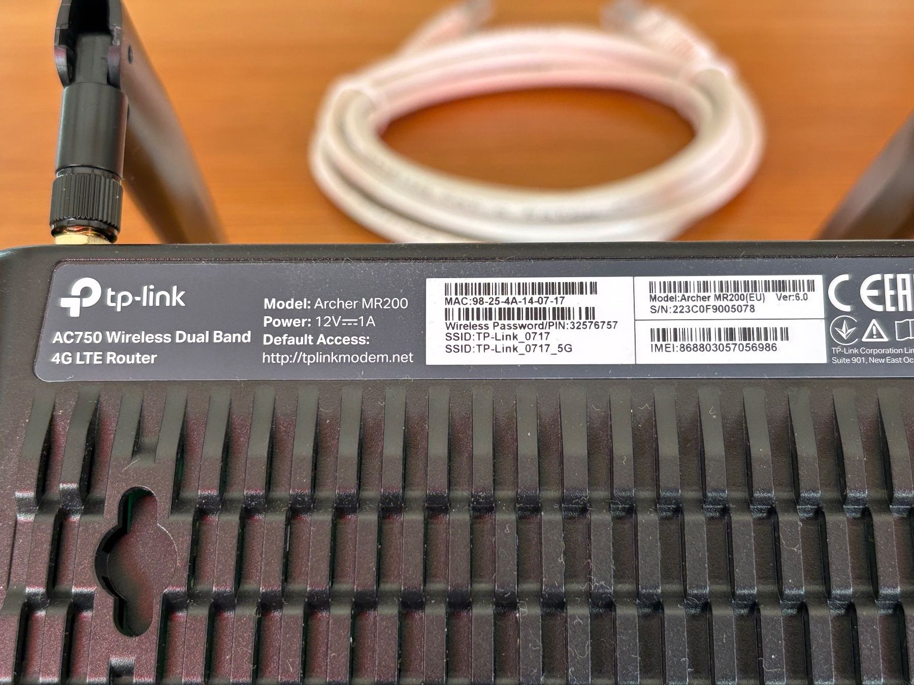 TP-Link Modems & Router: 4G LTE Router Archer MR200 – Gebraucht aus Oberrohrdorf von mvillig 2