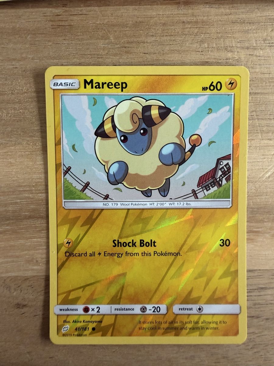 Pokémon Cartes à collectionner: Pokemon Mareep Reverse Holo #41 Team Up – Neuf (Voir description) à Niederbipp par Babalinho11