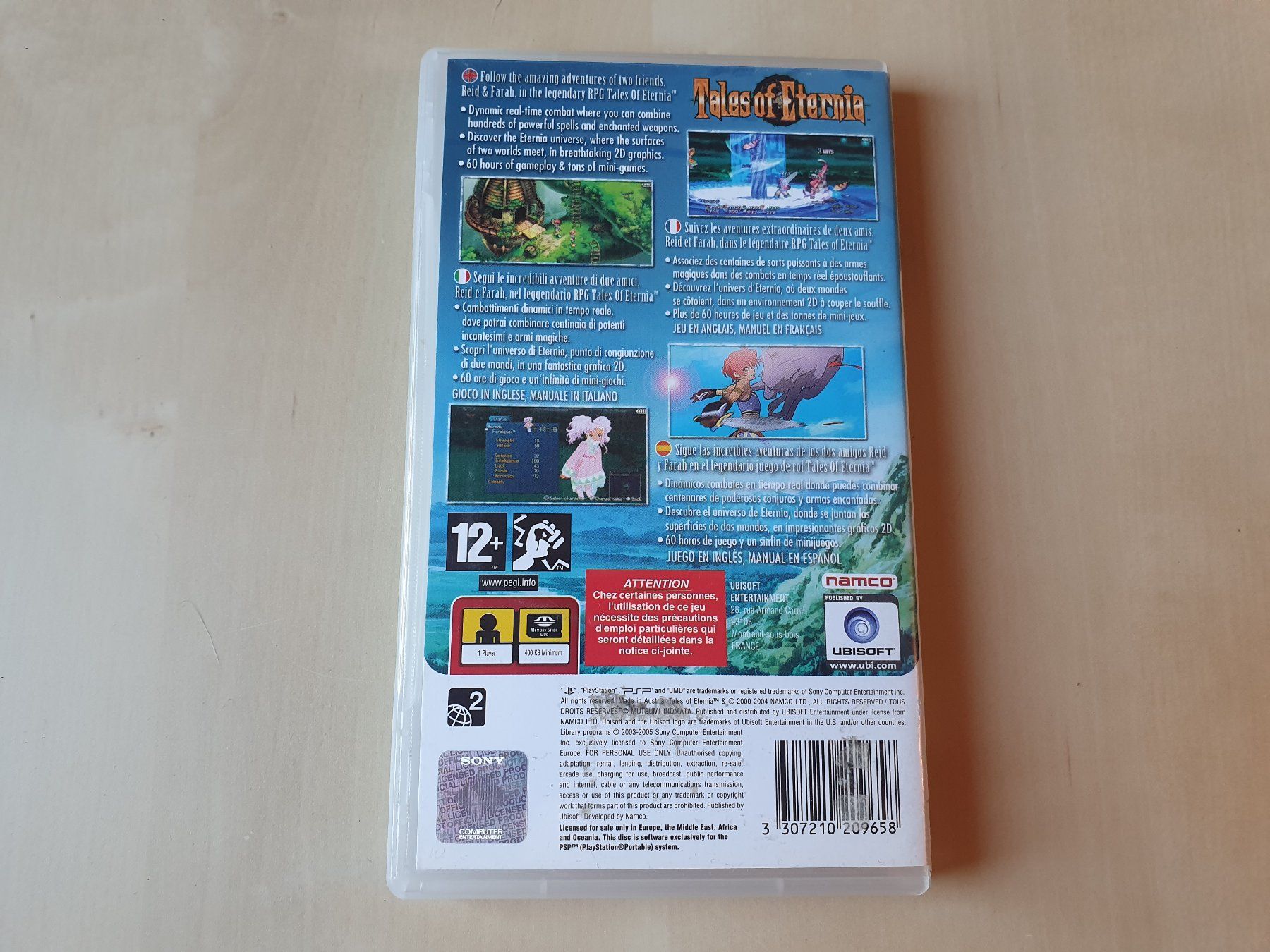 Sony Spiele: Tales of Eternia – Gebraucht aus Stansstad von collectorsshop 1