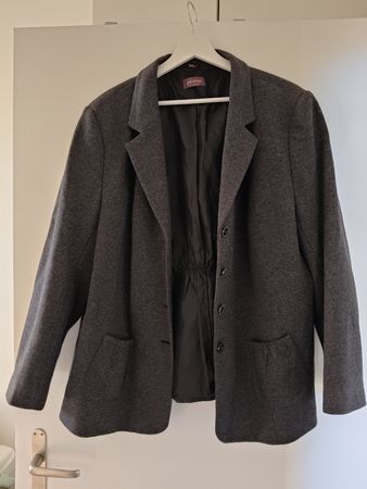 Blazer Grandiosa Charles Vögele gris taille 50 