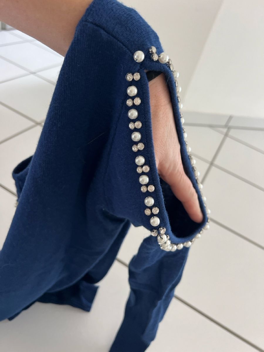 Pullover & Sweatshirts: Marciano Pullover, Gr. S, blau mit Perlen-Details ✨ – Neu (gemäss Beschreibung) aus Oberuzwil von DanaB01 2