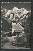 Kandersteg Kath. Kirche und Blümlisalp