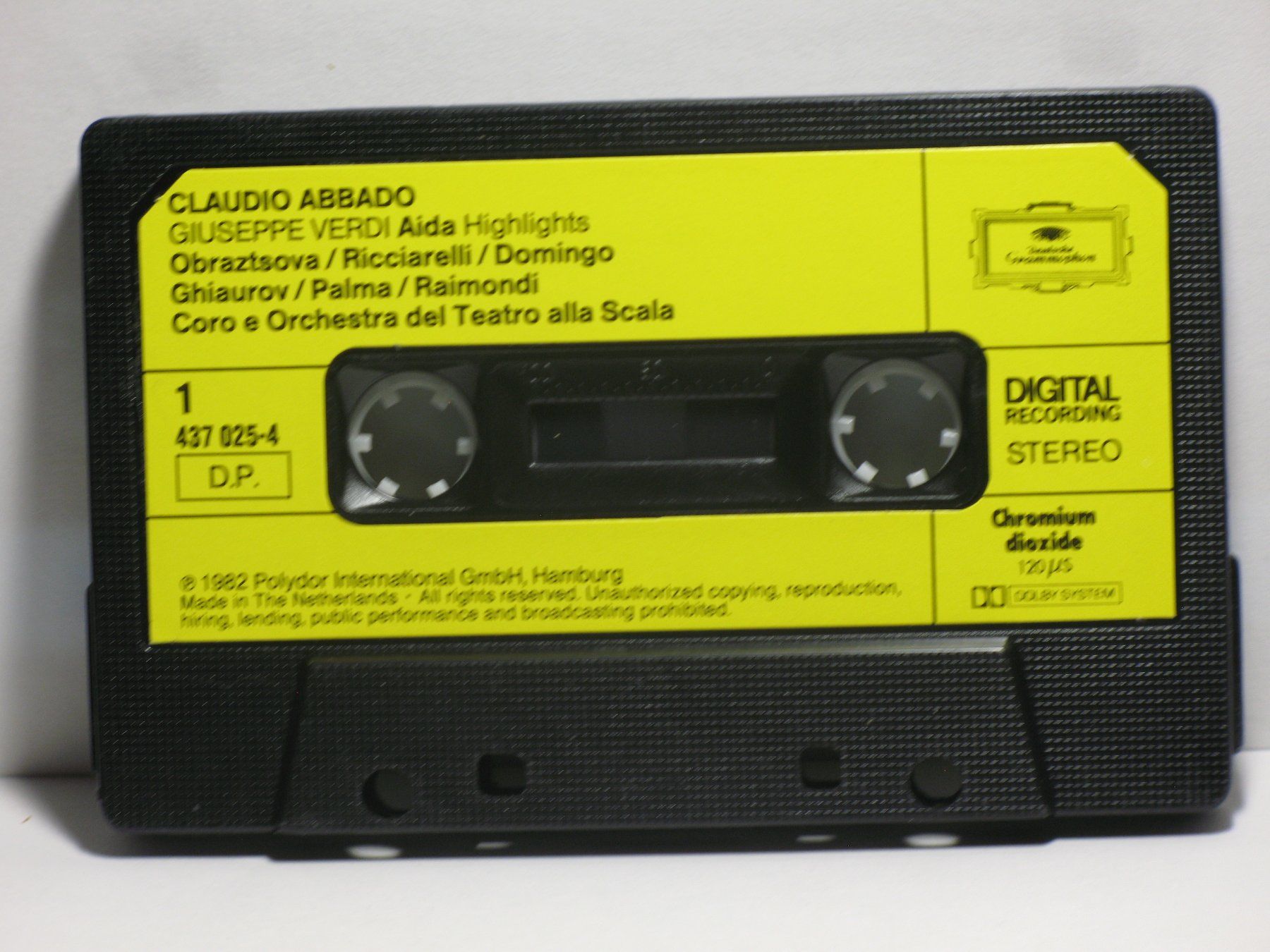 Musicassette: AIDA   CLAUDIO  ABBADO – Usato da Langnau i. E. venduto da gf2_29jt 4