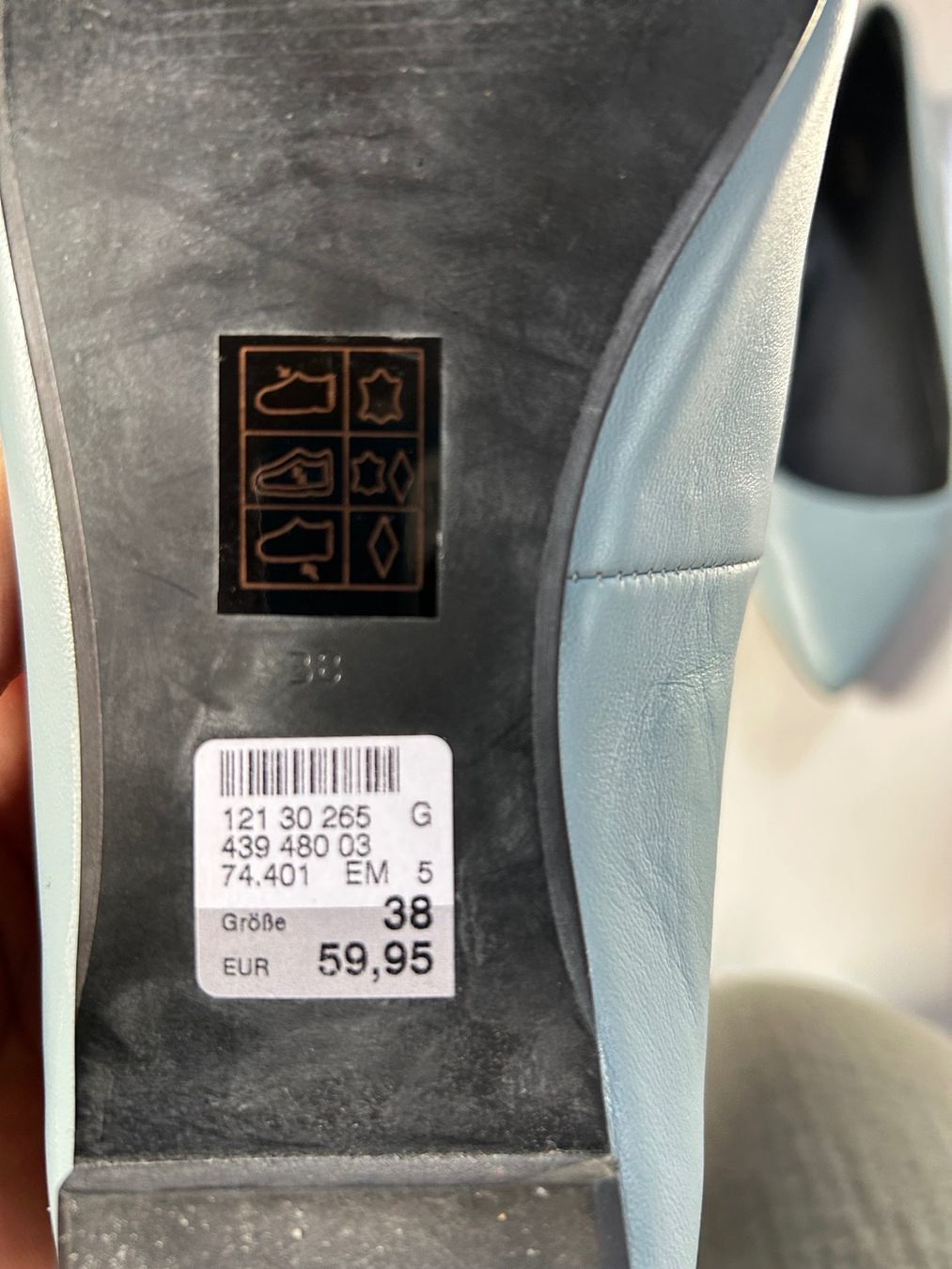 Scarpe da donna: Akira Ballerinas Hellblau – Usato da Zürich venduto da f_m_fqv6 2