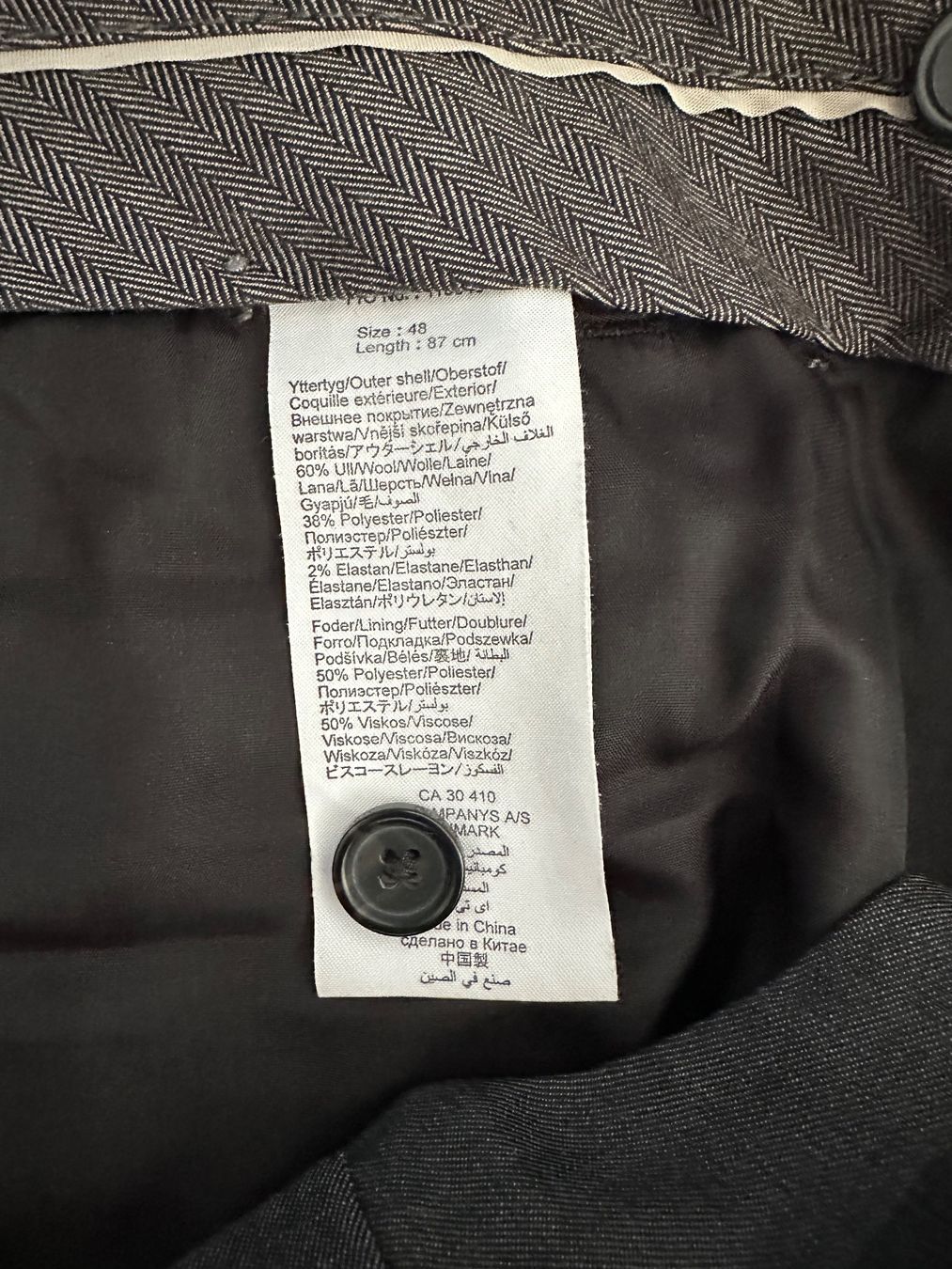 Completi: Herren Anzug Martinique anthrazit 46/48 – Usato da Rothenburg venduto da wer_g9fd 9