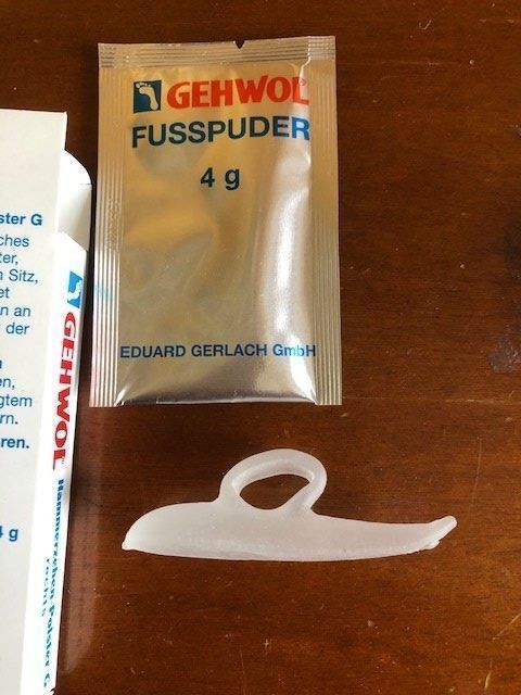Pedicure: Hammerzehen - Polster G links mit Puder – Nuovo e nell'imballaggio originale da Nottwil venduto da Frontal 1