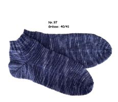Sneaker – Socken handgestrickt  Gr.40/41  Nr.97