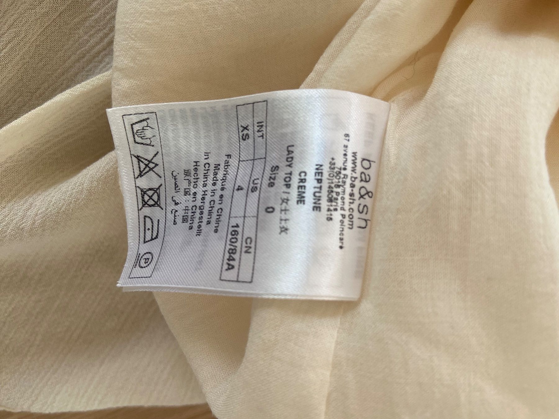 Ba&Sh Camicette: Blouse Ba&Sh – Usato da Ecuvillens venduto da garrig 4