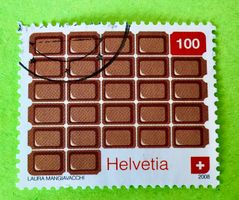 Nr.1285 Schokolade GESTEMPELT 