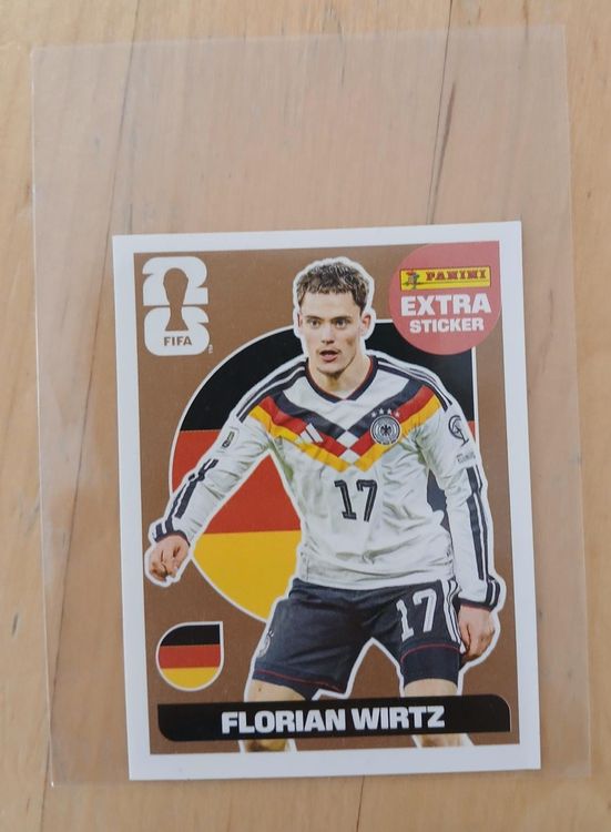 Panini Extra Sticker WM 2026 Florian Wirtz Bronze (Neu (gemäss ...