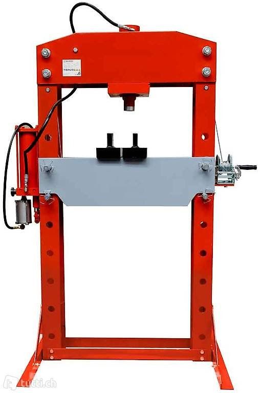Holzmann Tutte le macchine: Werkstattpresse 50T Aktion – Nuovo e nell'imballaggio originale da Aarwangen venduto da Maschinenhandelkulms 2