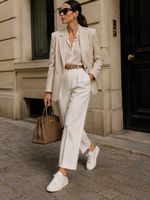 Chloé Lauren Weiss Sneakers Gr. 38 TOP 🤍