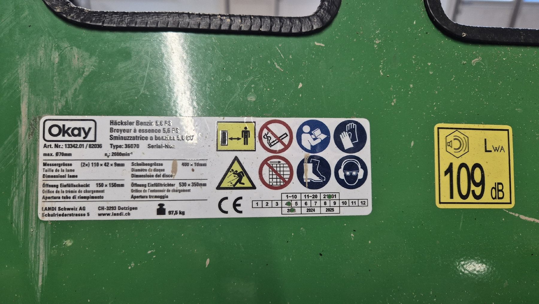 Häcksler: Häcksler Benzin 5,6 Ps – Gebraucht aus Wangen SZ von Dnepr2 6