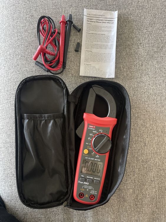 ZT100 Digital Multimeter - Tragbar, 4000 Counts, Kapazitätsmessung