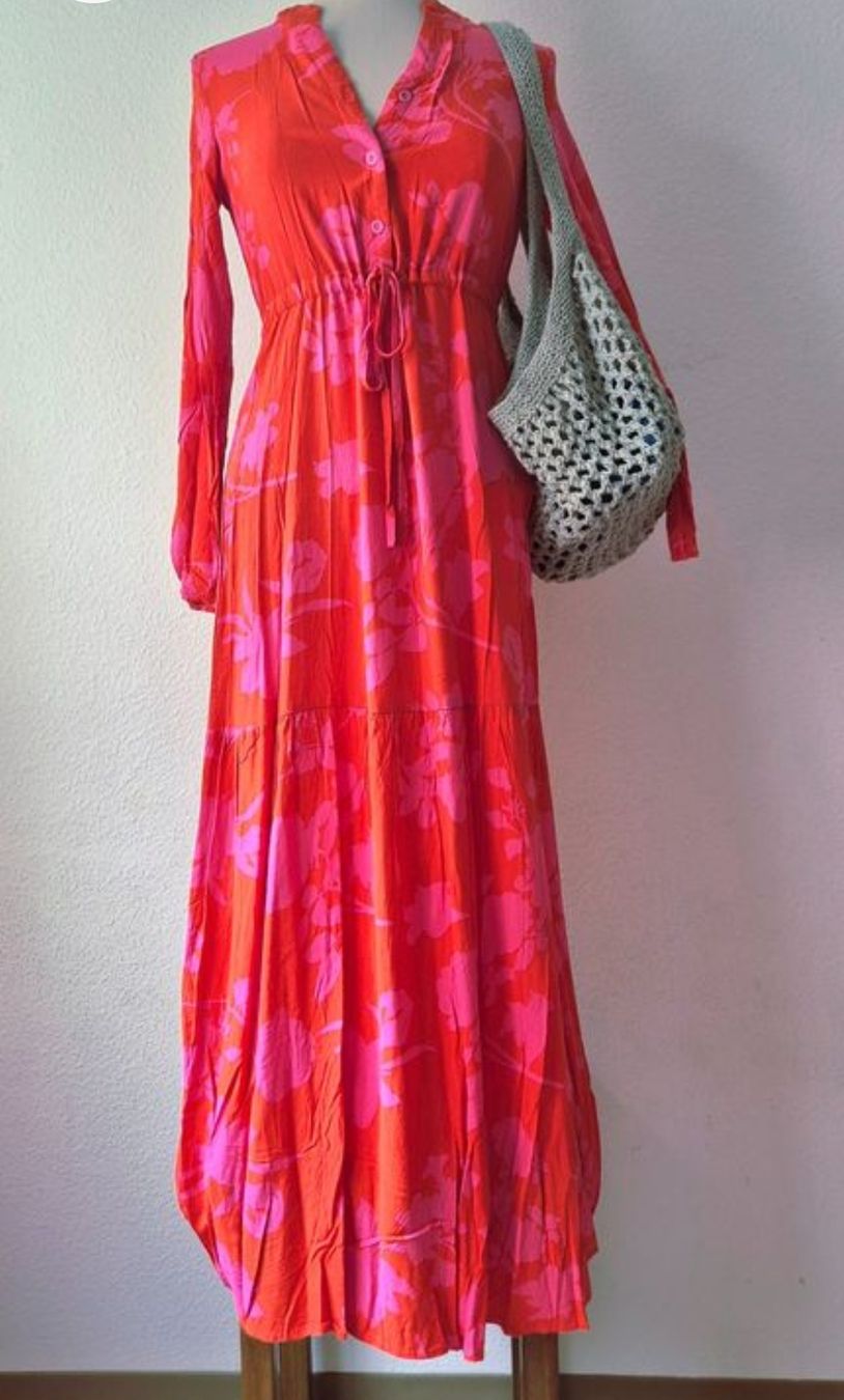 Pinko Vestiti: Maxikleid Pinko S/M 36/38 – Usato da Menzingen venduto da tschey-tschey 1