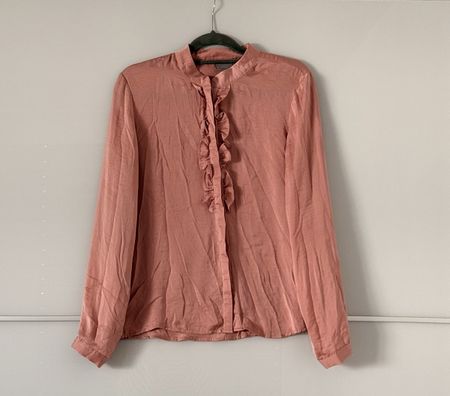 VERO MODA, Bluse, Gr. L, zartrosa