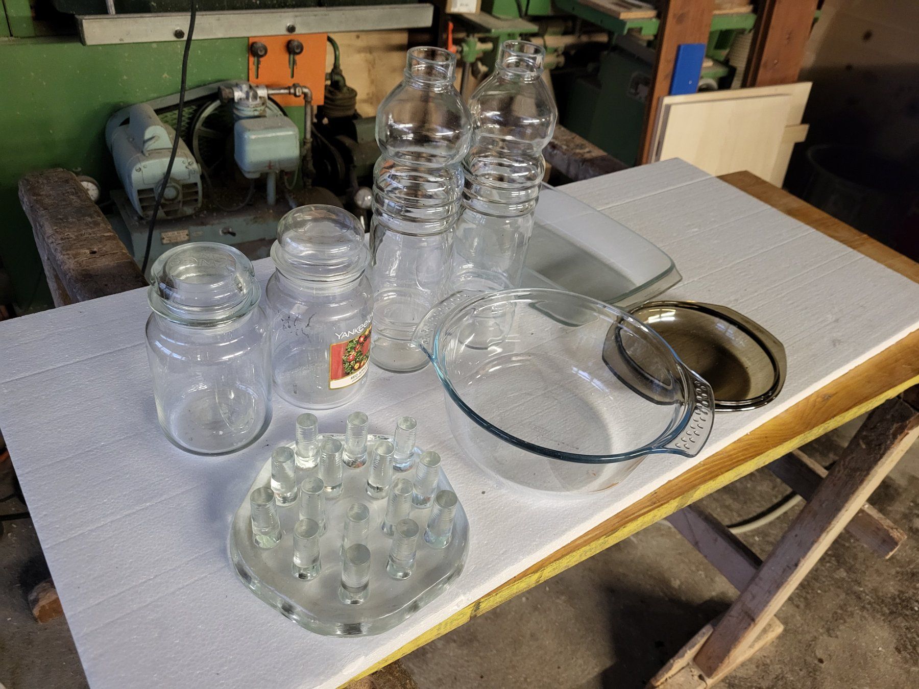Glasi Hergiswil Bicchieri: Gläser Flaschen Glas – Usato da Weissbad venduto da Milan041 1