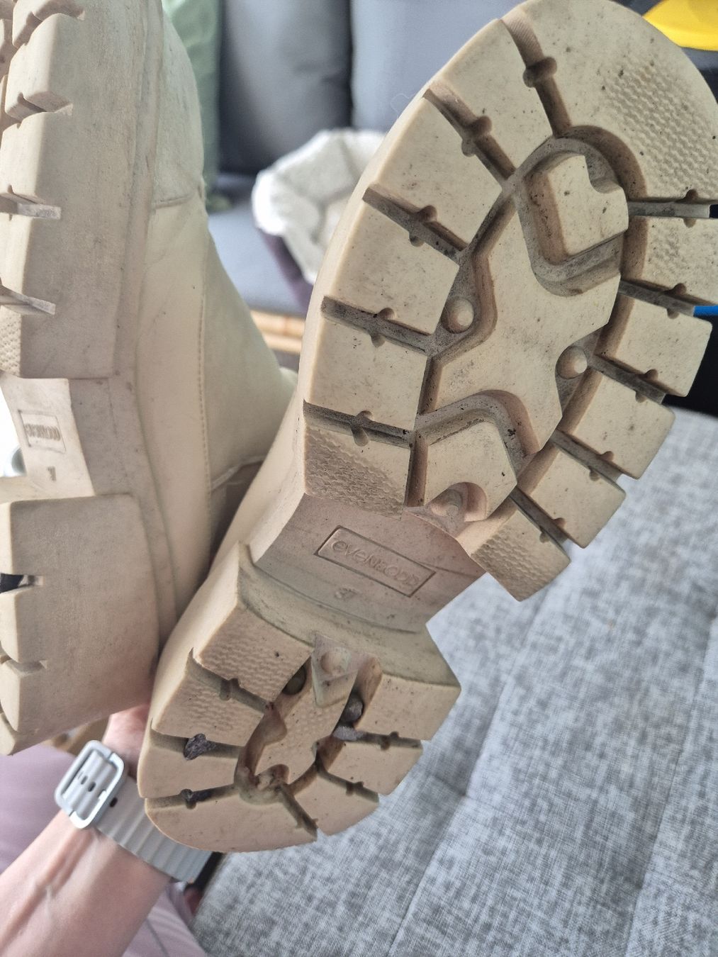 Scarpe da donna: Stiefeletten Even&Odd ,beige Grösse 37 – Usato da Zürich venduto da mit_jz2x 4