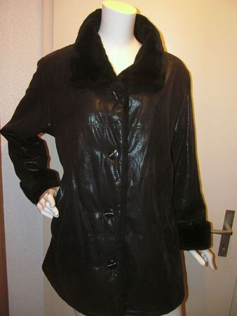 Jacke von DeVille, Gr. 38, schwarz %%