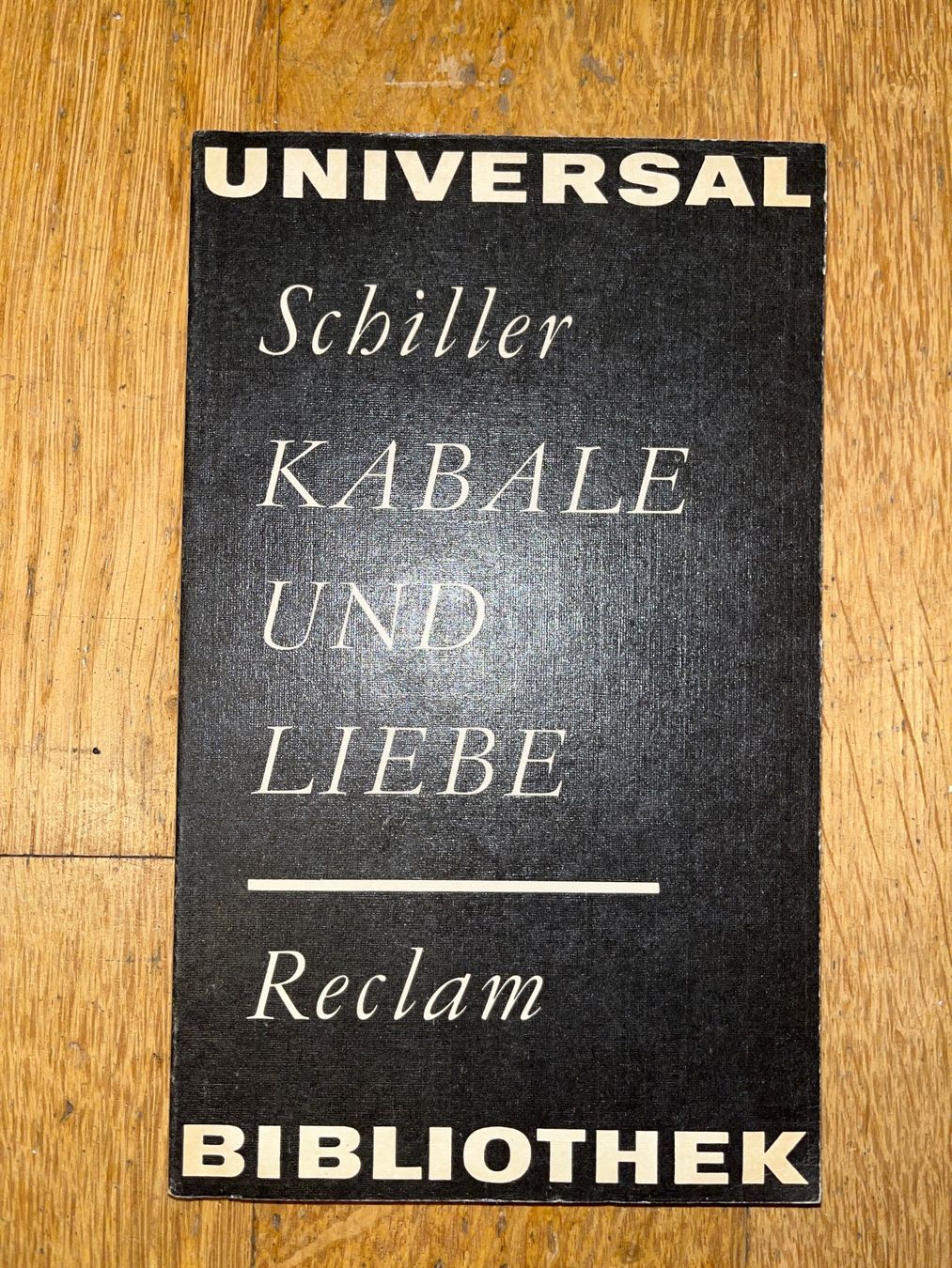 Libri: Schiller: Kabale und Liebe – Usato da Basel venduto da Buechermensch