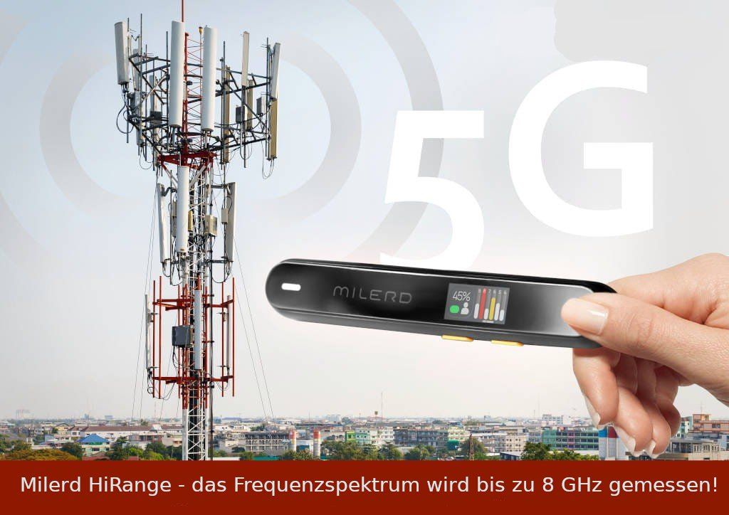 Messen: 5G - EMF - Strahlungsmessgerät -  Milerd HiRange – Neu und originalverpackt aus Scherzingen von Ecosoul 2