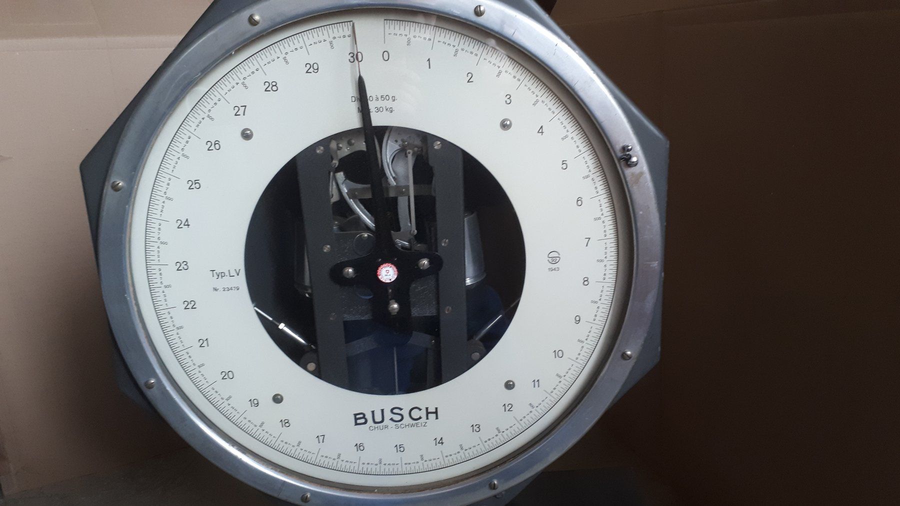 Busch Bilance e pesi: Busch Waage, Oberteil als Deko – Difettoso da Madiswil venduto da 20gls 4