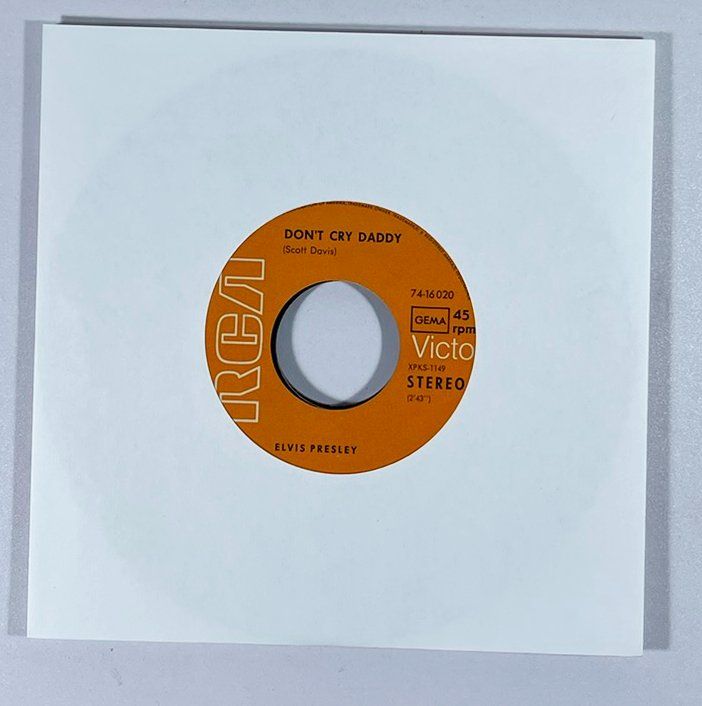 Schallplatten: 5 Singles ELVIS PRESLEY – Gebraucht aus Frenkendorf von Yard-Sale-2000 5