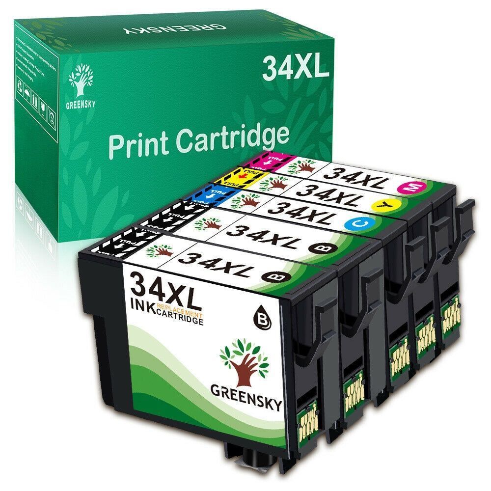Epson Cartucce per stampanti & toner: Epson 34 XL WorkForce Pro WF-3700 WF-372 – Usato da Basel venduto da saly06