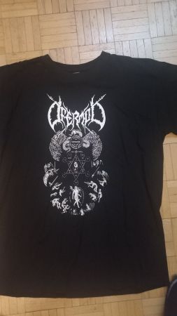 Ofermod Vintage T-shirt in XL *Black Metal *