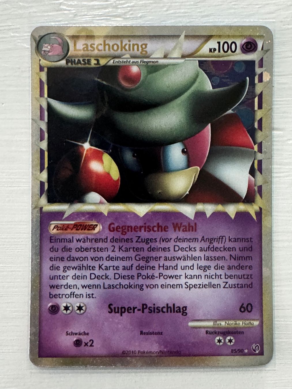 Pokémon Carte collezionabili: Laschoking - 85/90 DE – Usato da Schachen LU venduto da danb86