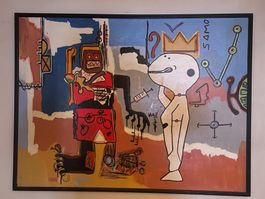 Street Art Painting - Basquiat?
