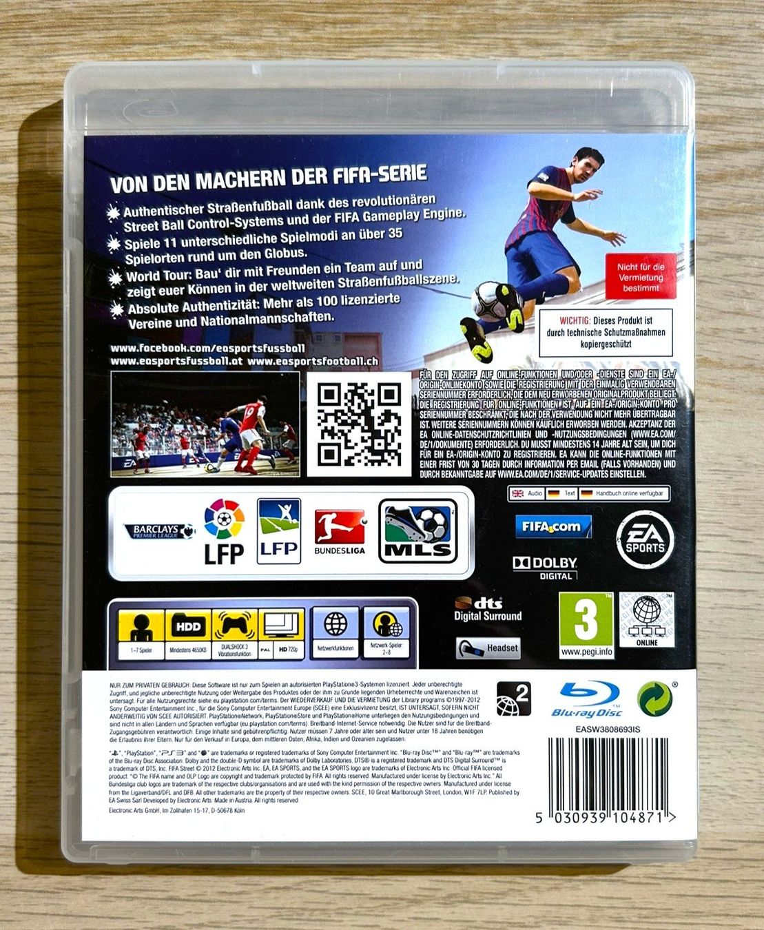Bandai Spiele: FIFA Street PS3 – Gebraucht aus St. Gallen von Alpine.Arcade 1