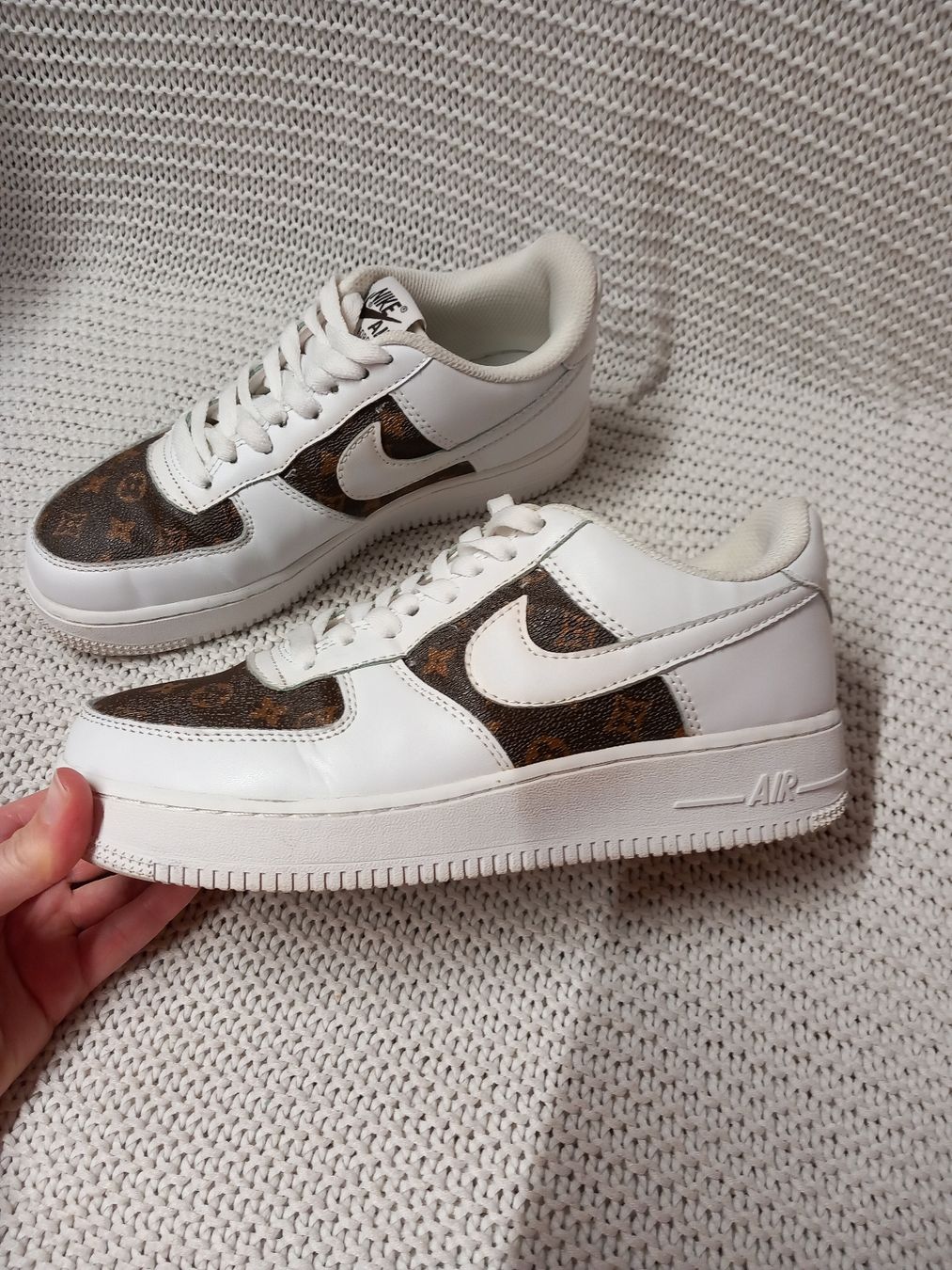 Nike Scarpe da uomo: NIKE Air Force 1 Custom Louis Vuitton Gr.38 – Usato da Merligen venduto da muss_haben 3