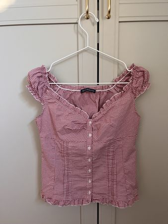Kariertes Top Brandy Melville