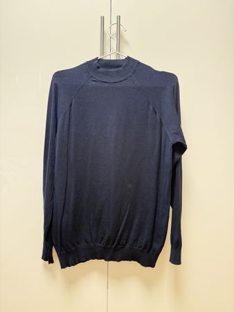 Zara Herren Rollkragenpullover, Gr. S, Dunkelblau
