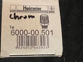 Heimeier Thermostatkopf 6000-00.501 Chrom neu