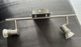 Deckenleuchte Deckenlampe mit 2 Strahlern LED