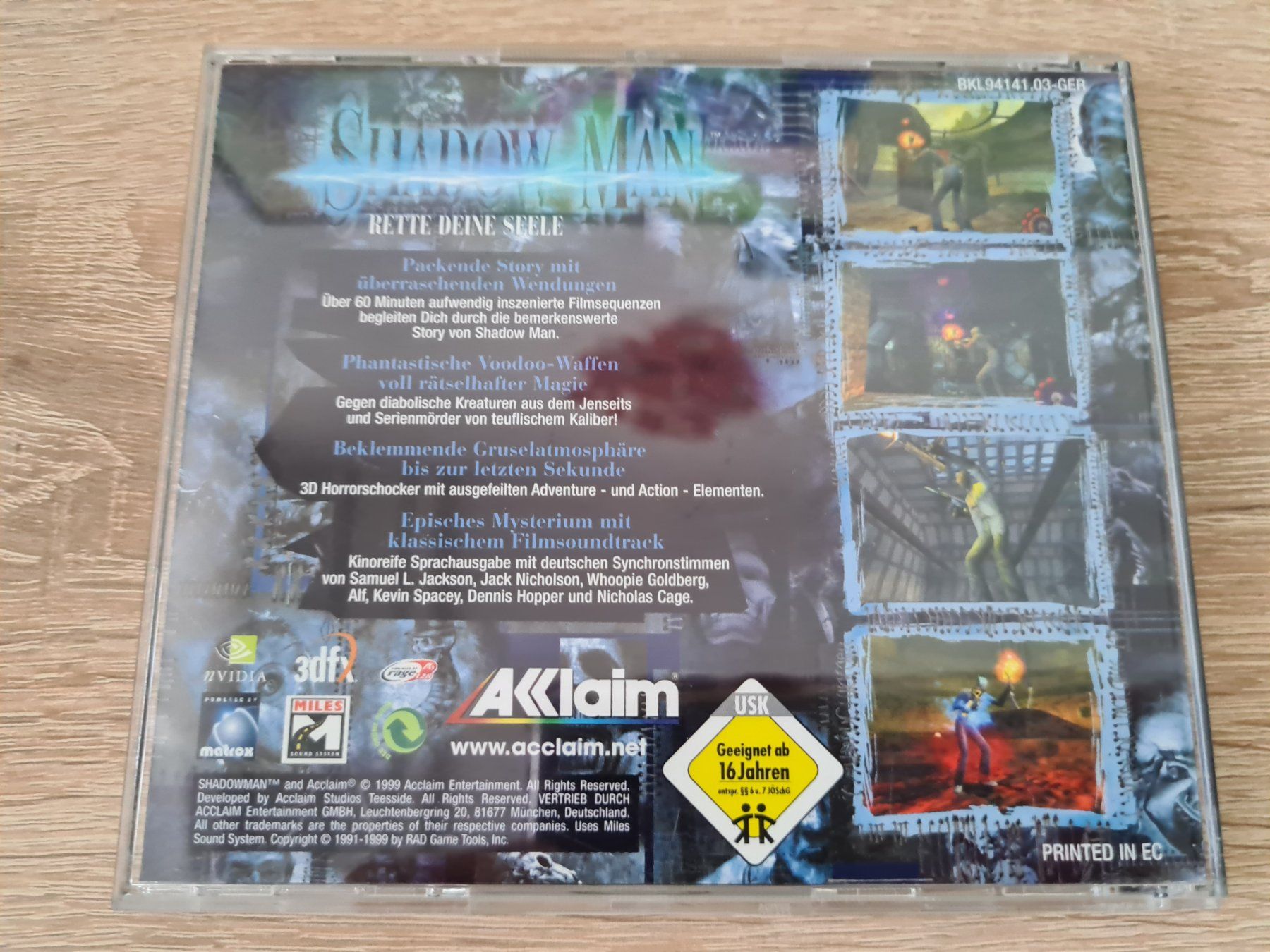 Giochi: Shadowman (German Cover) - PC – Usato da Carouge GE venduto da Gasco 1