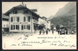 Saint-Gingolph, Douane, Café de la Post