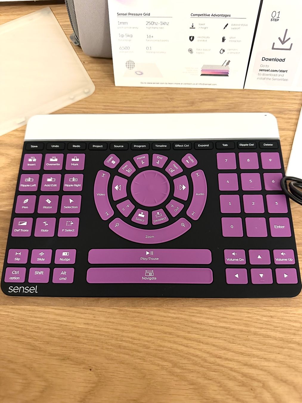 Steuerung: Sensel Morph MPE Touch Controller + Video Editing Skin – Gebraucht aus Baar von Mic_vL 4