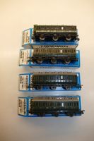 Märklin H0: 4xDB Abteilwagen 3-achsig