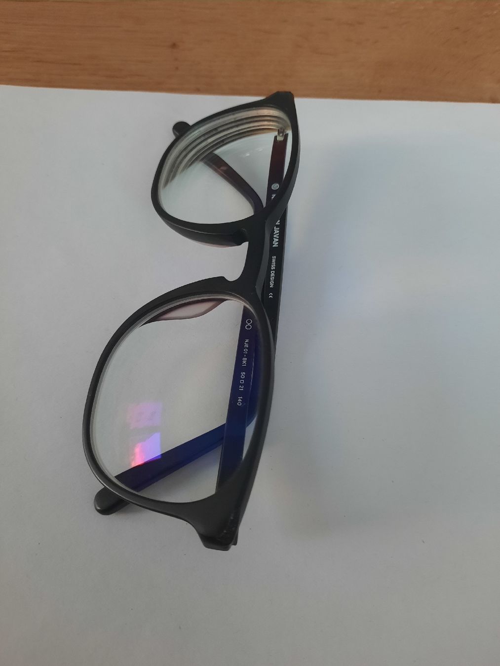 Lunettes & Verres: Nirvan Javan Brille in schwarz - Korrektur -5.0 – D'occasion à Unterterzen par elebo 8