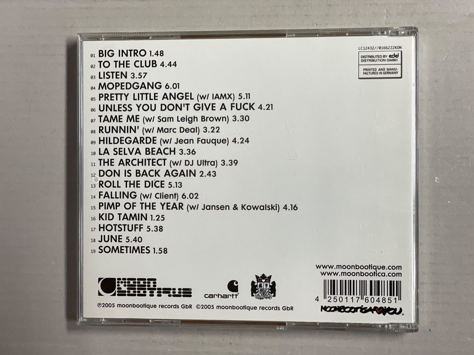 CD: Moonbootica – Usato da Muri b. Bern venduto da AdidasCollector 1