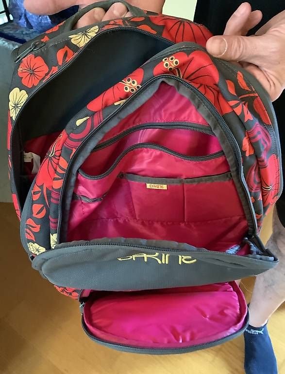 Borse & Zaini: Dakine Rucksack mit Blumen 33 Liter – Usato da Buus venduto da isa_vl2n 3