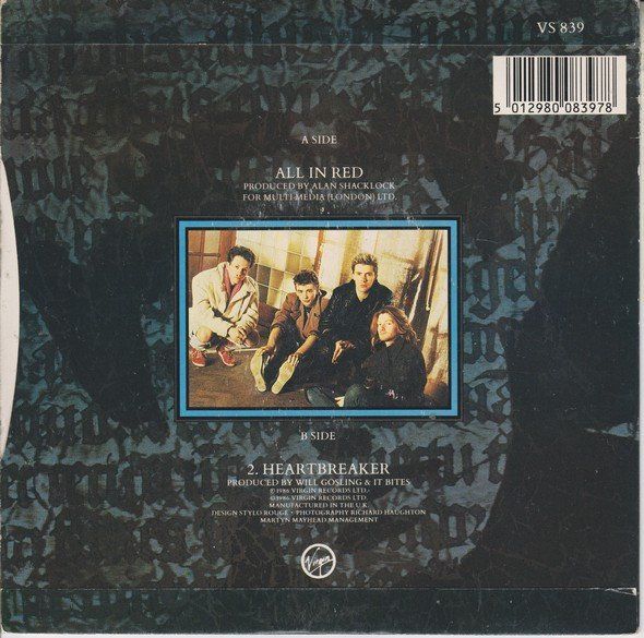 Dischi in vinile: It Bites: All In Red 7" – Usato da Steinhausen venduto da Vilivinili 1
