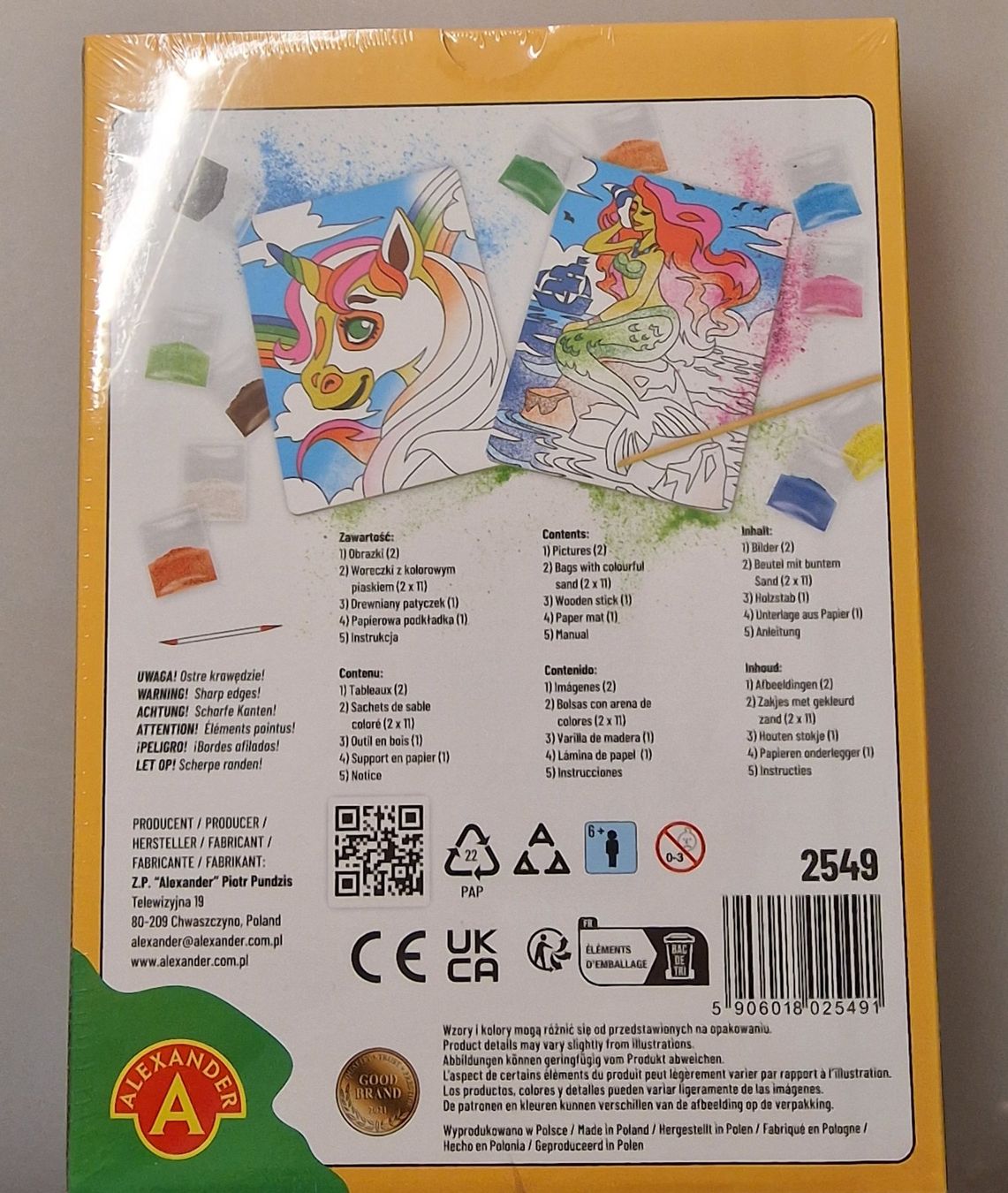 Giocattoli: Sandy Sand Painting Bastelset Neu – Nuovo e nell'imballaggio originale da Oberuzwil venduto da aseinkaufswelt 1
