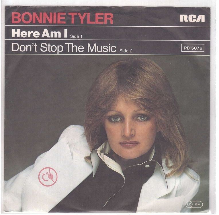 Dischi in vinile: Bonnie Tyler  --  Here am i  Single7 – Usato da Rheinau venduto da thealbum