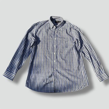 Paul & Shark checkered chemise shirt vintage Hemd Herren L