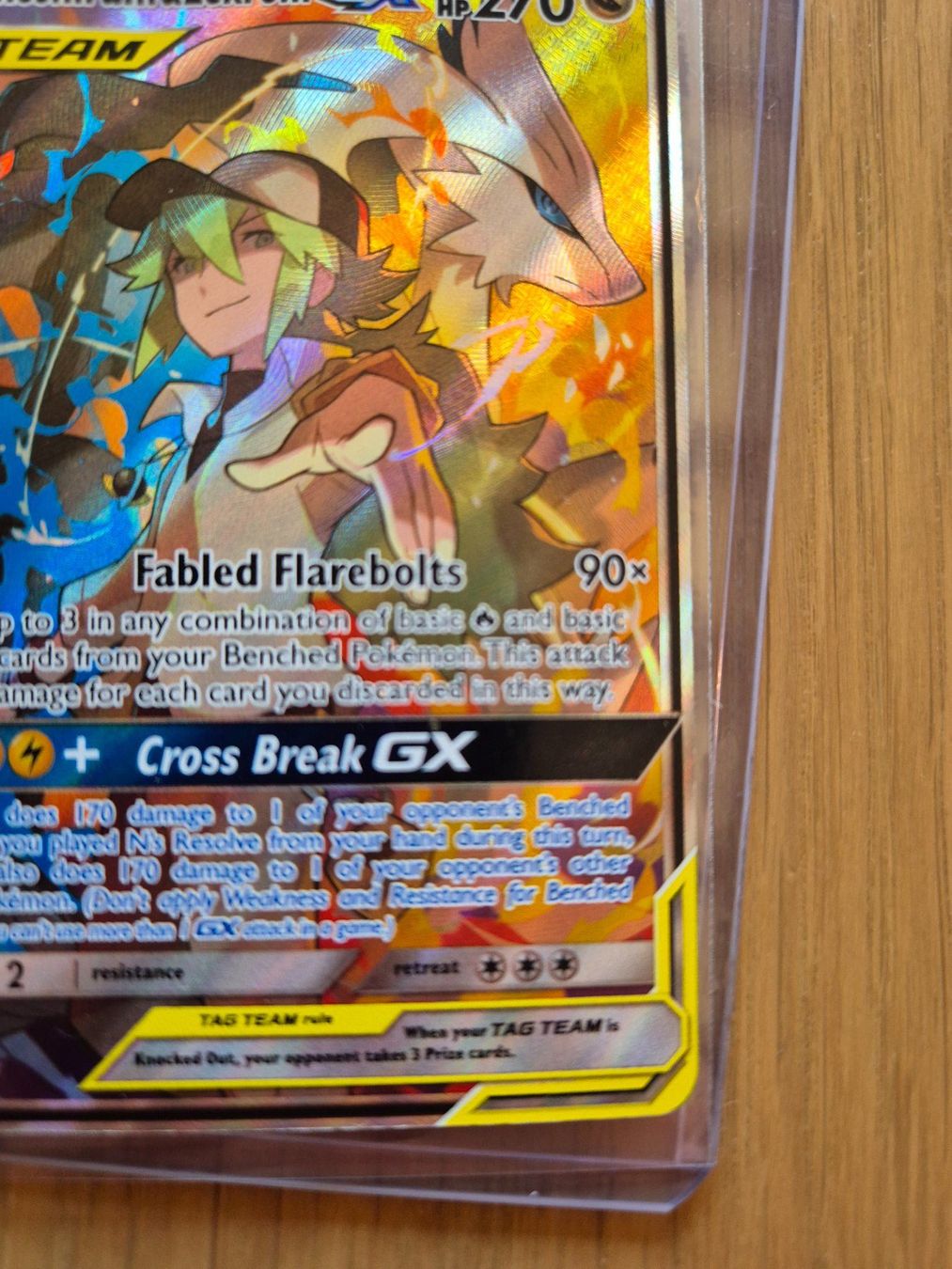 Pokémon Carte collezionabili: Reshiram&Zekrom GX 222 Cosmic Eclipse Alt Art: GD Condition – Nuovo e nell'imballaggio originale da Zürich venduto da LAGR_Pokemon 4