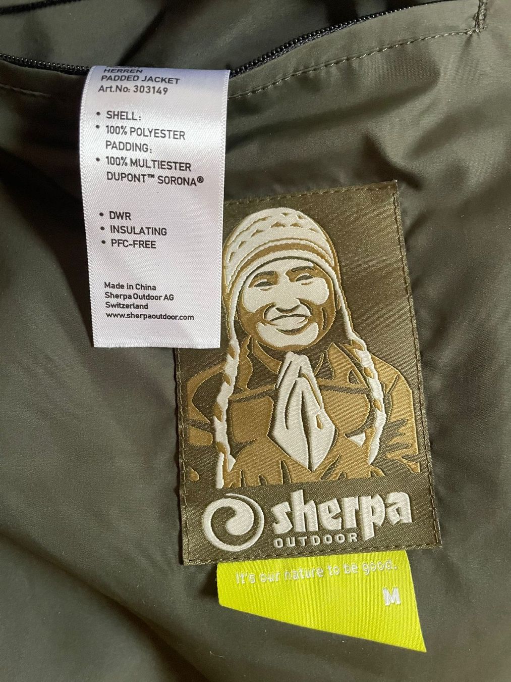 Sherpa Giacche: SHERPA HERREN WINTERJACKE Gr.M – Usato da winterthur venduto da MEAhealingBrush 4